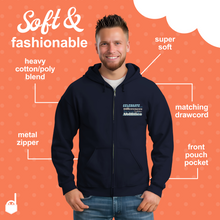 Load image into Gallery viewer, Unisex Zip Hoodie "Celebrate Our Differences"