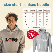 Load image into Gallery viewer, Unisex Hoodie "My Hidden Superpower is Love"