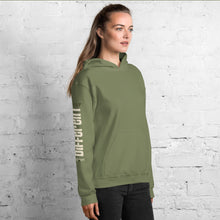 Load image into Gallery viewer, Unisex Hoodie "Built Different". Green.