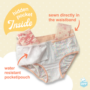 Girls Emergency Underwear Kit