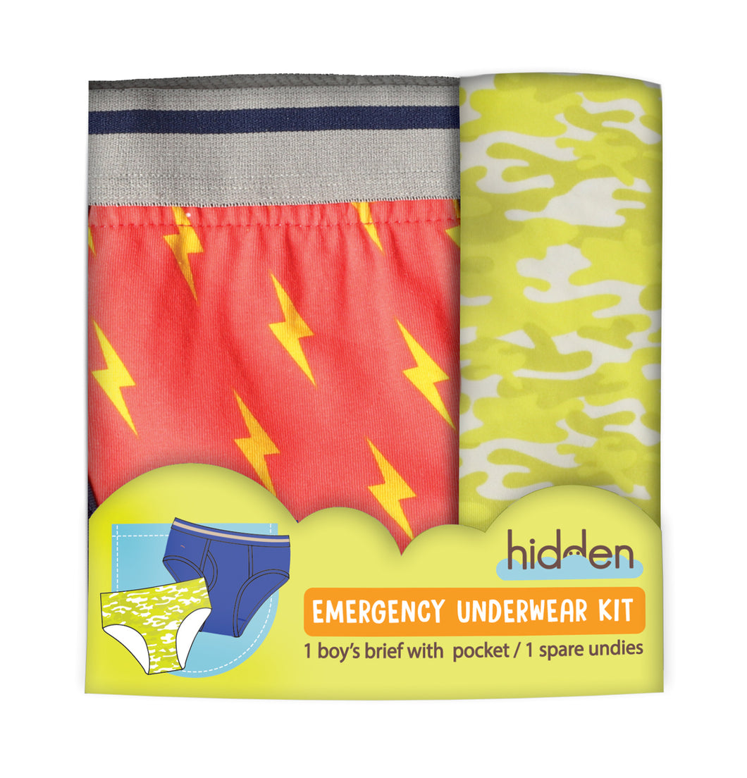 Boys Emergency Underwear Kit