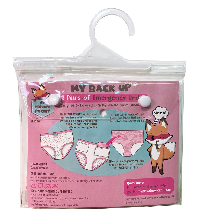 Back Up Girls Undies, Incontinence Products
